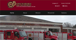 Desktop Screenshot of owensborofire.org